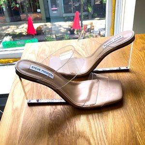 Steve Madden Isa Clear Wedge